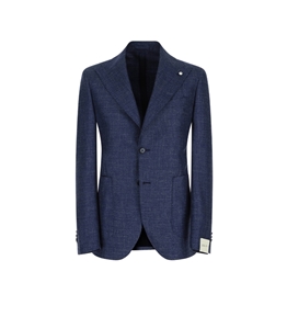 L.B.M.1911 - Giacche - giacca jack monopetto celeste