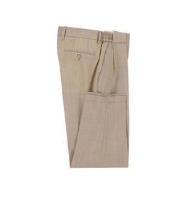 L.B.M.1911 - Pantaloni - pantalone clarence in lana sabbia