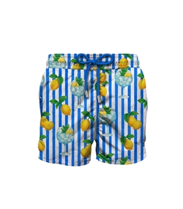 Mc2 Saint Barth - Swimwear - gustavia swimsuit with gin-lemon print