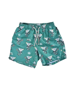 Mc2 Saint Barth - Swimwear - lighting swimsuit in lightweight fabric with dry cocktail print