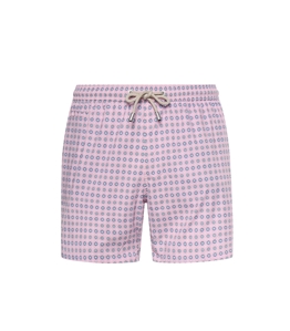 Mc2 Saint Barth - Costumi - costume mare lighting micro rosa con stampa nature tie