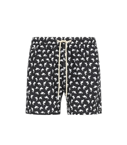 Mc2 Saint Barth - Costumi - costume lighting in tessuto leggero con stampa squali