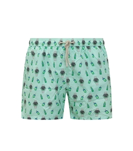 Mc2 Saint Barth - Costumi - costume mare micro lighting con stampa left watch