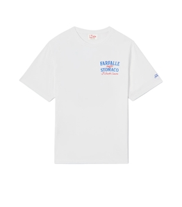 Mc2 Saint Barth - T-Shirt - portland bainca t-shirt with butterflies in the stomach print