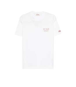 Mc2 Saint Barth - T-Shirt - t-shirt portofino jersey cotone classic fit con ricamo dazi