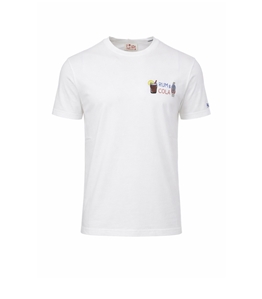 Mc2 Saint Barth - T-Shirt - t-shirt portofino bianca rum e cola