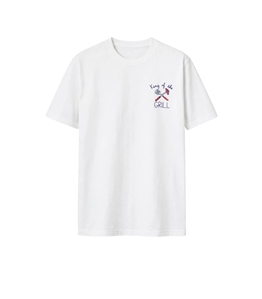 Mc2 Saint Barth - T-Shirt - t-shirt portofino classic fit jersey cotone con king grill