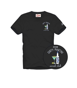 Mc2 Saint Barth - T-Shirt - t-shirt portofino bianca con ricamo social martini