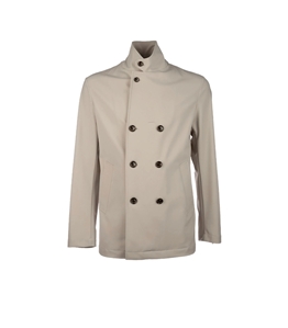 Montecore - Giubbotti - giacca giubbino doppiopetto beige