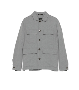 Montecore - Giubbotti - giacca con colletto storm grey