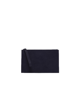Orciani - Pochette - large nabucco envelope in nubuck leather with wrist