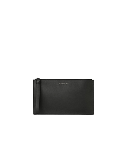 Orciani - Pochette - large micron leather pouch with wrist