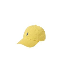 POLO RALPH LAUREN - Cappelli - cappellino in chino di cotone giallo college