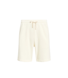 POLO RALPH LAUREN - Shorts - clubhouse cream loopback fleece short