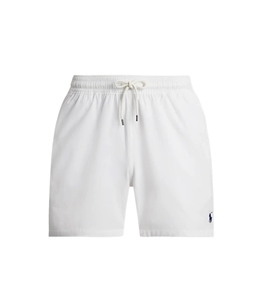 POLO RALPH LAUREN - Swimwear - classic traveler swim briefs 14.5 cm white