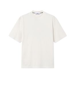 Stone Island - T-Shirt - organic cotton jersey avorio