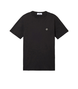 Stone Island - T-Shirt - 60/2 cotton jersey nero
