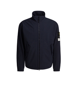 Stone Island - Giubbotti - light soft shell-r e.dye technology in recycled polyester blu navy
