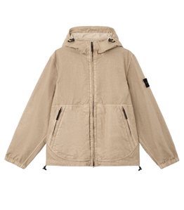 Stone Island - Jackets - organic-look nylon panama-tc desert