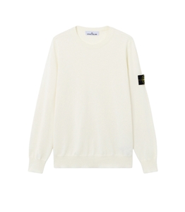 Stone Island - Maglie - soft organic cotton avorio