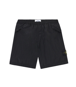 Stone Island - Shorts - nylon metal in econyl nero