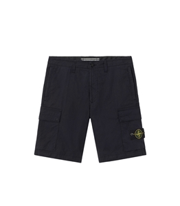 Stone Island - Shorts - stretch cotton tela 'paracadute' blu