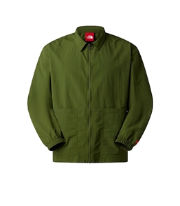 The North Face - Shirts - long sleeved nylon shirt red box unisex woodland green