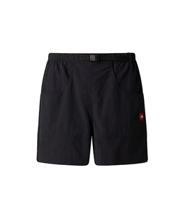 The North Face - Shorts - nylon shorts with red box unisex tnf black belt