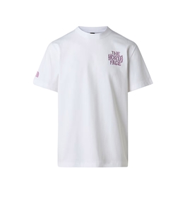 The North Face - T-Shirt - drip logo relaxed t-shirt with tnf white graphics