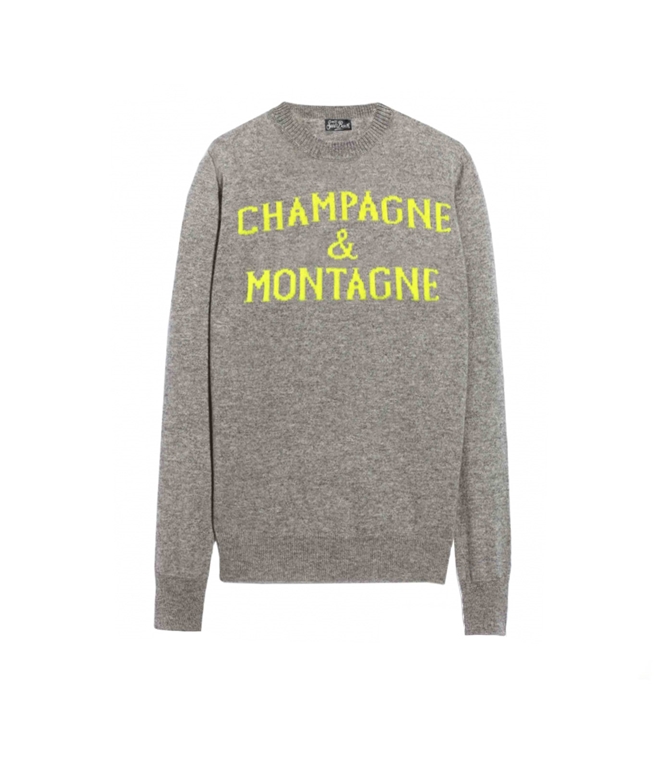 E Montagne Maglioni Champagne Maglione Saint Barth Champagne E