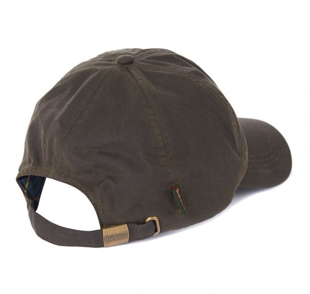 WAX SPORTS CAP OLIVE Barbour Hats - Main Image