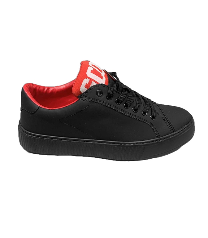 BAND LOGO SNEAKERS NERA GCDS - Scarpe - Sneakers scarpe uomo gcds