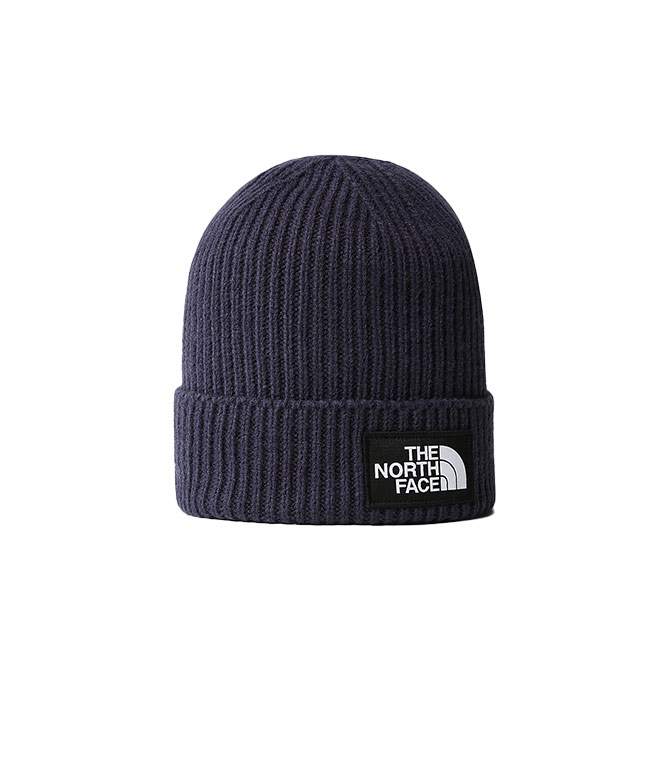The North Face - Hats - HAT WITH TURN UP AND BOX WITH TNF SUMMIT NAVY LOGO