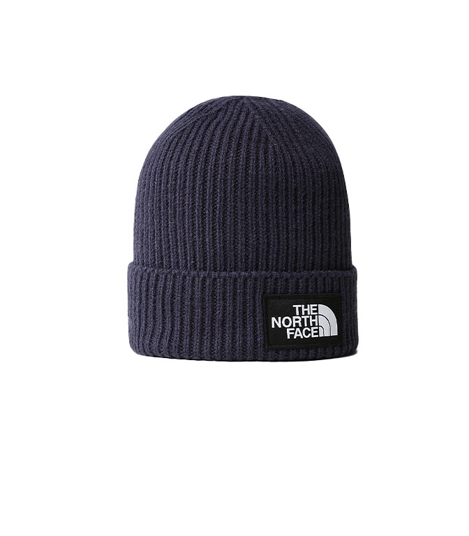 The North Face - Hats - BEANIE WITH CUFF AND BOX WITH TNFSUMMIT LOGO NAVY