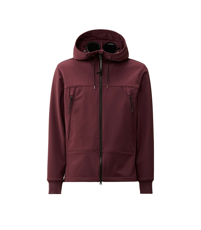 C.P. COMPANY - Giubbotti - C.P. SHELL-R GOGGLE JACKET POTENT PURPLE