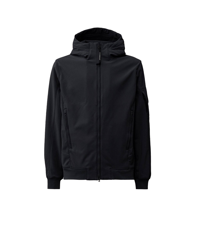 C.P. COMPANY - Giubbotti - C.P. SHELL-R HOODED JACKET TOTAL ECLIPSE – BLUE