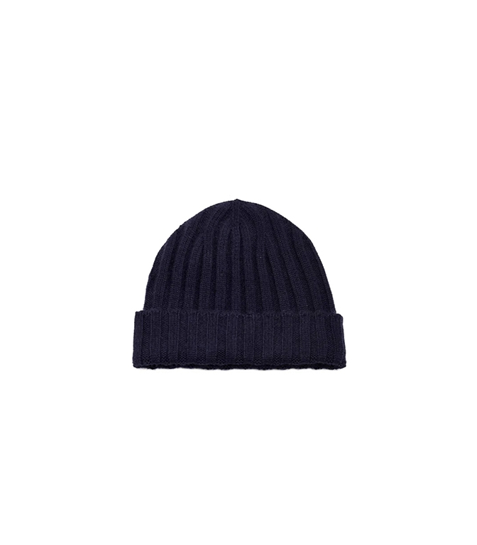 Filintrama - Cappelli - CAPPELLO A COSTE IN CASHMERE NAVY