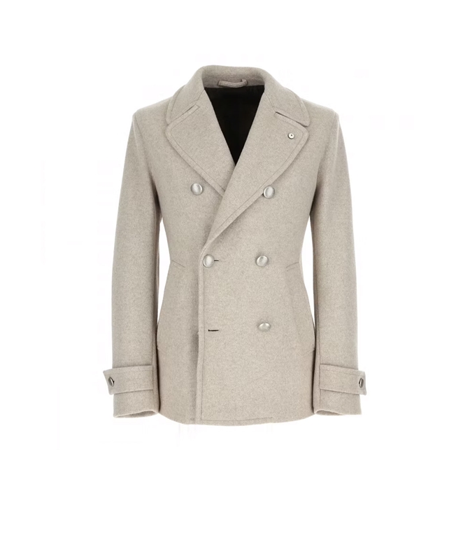 L.B.M.1911 - Giacconi - GIACCONE LANA DOPPIOPETTO BEIGE