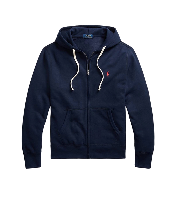 POLO RALPH LAUREN - Knitwear - THE NAVY NAVY BLUE HOODED SWEATSHIRT