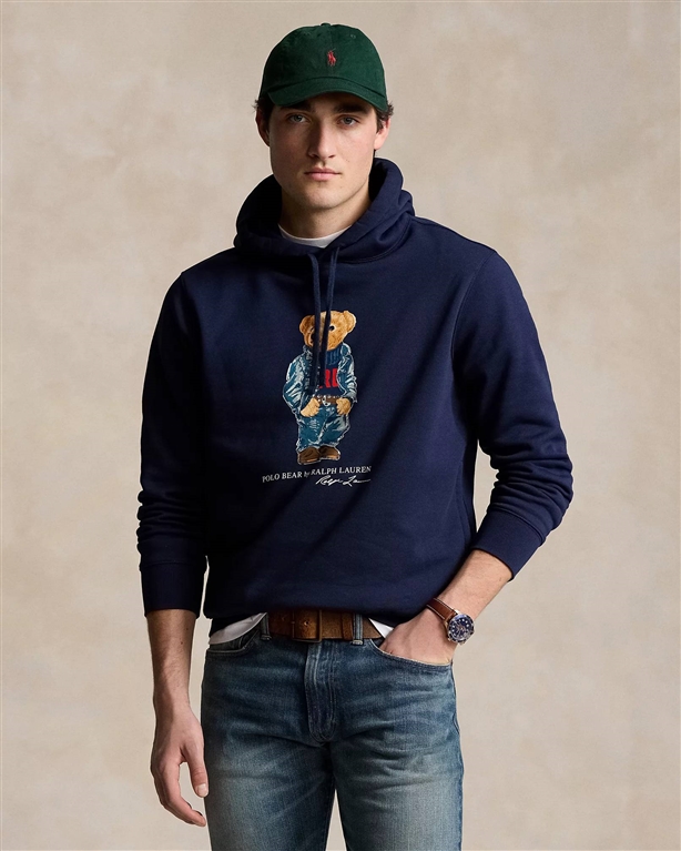 NAVY HOODIE POLO RALPH LAUREN Sweatshirt - Main Image