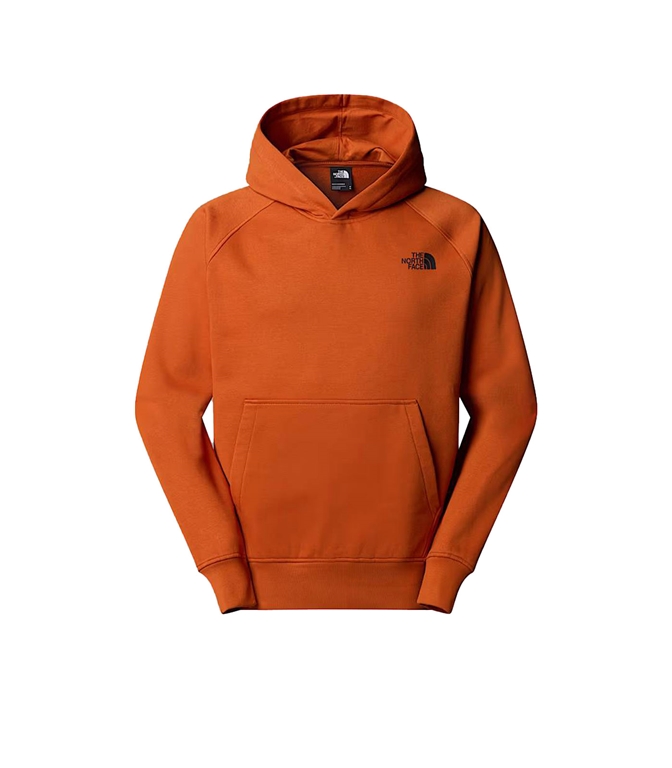 The North Face - Maglie - FELPA CON CAPPUCCIO E MANICHE RAGLAN REDBOX EARTHEN COPPER