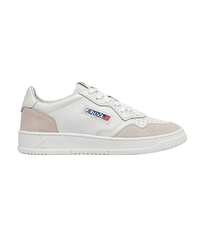 Autry - Footwear - MEDALIST LOW IN SUEDE AND WHITE LEATHER