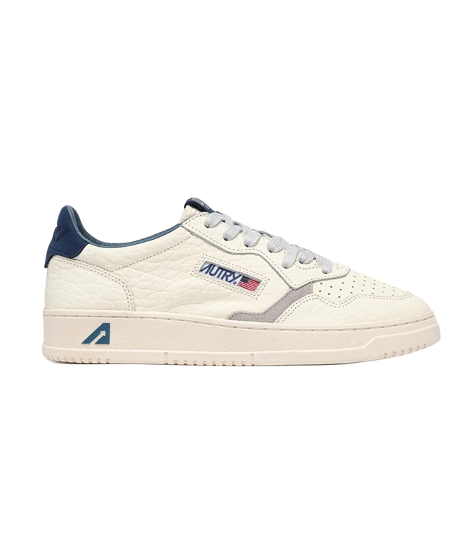 Autry - Footwear - MEDALIST LOW IN BLUE DEPTHS AND VAPOR LEATHER