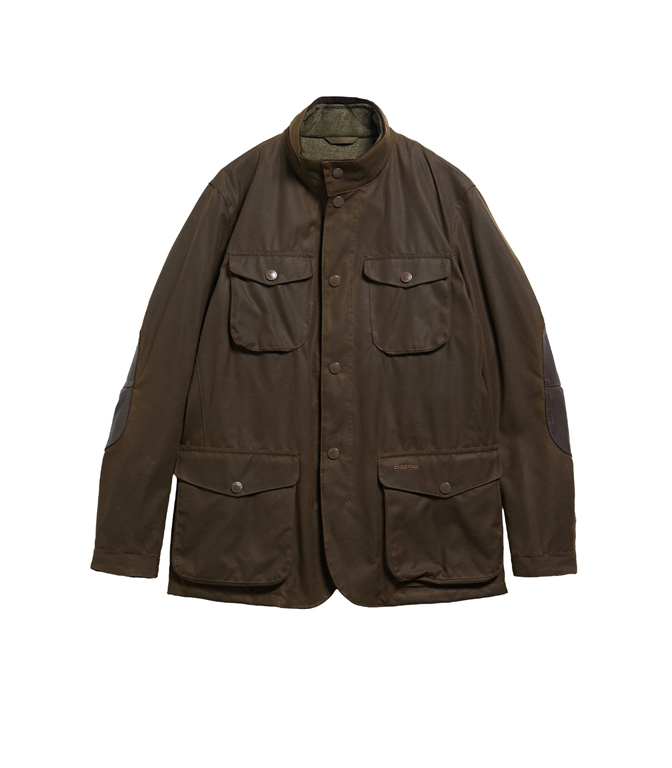Barbour - Giubbotti - giacca in cotone cerato ogston olive