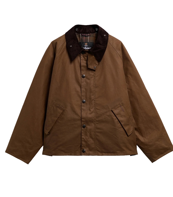 Barbour - Giubbotti - giacca cerata os transport sand