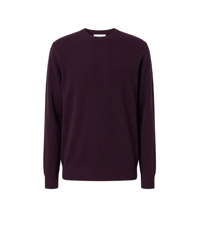 Mc2 Saint Barth - Maglie - MAGLIA GIROCOLLO REGENT BORDEAUX IN LAMBSWOOL