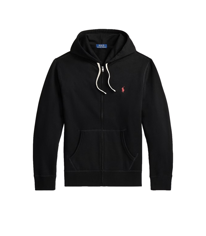 POLO RALPH LAUREN - Maglie - FELPA CON CAPPUCCIO RL NERO
