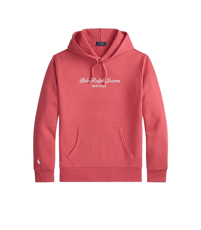 POLO RALPH LAUREN - Felpe - FELPA CON CAPPUCCIO E LOGO ROSSO NANTUCKET