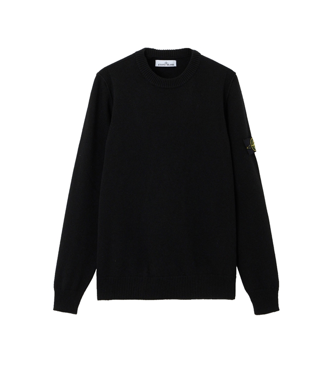 Stone Island - Maglie - LAMBSWOOL NERO