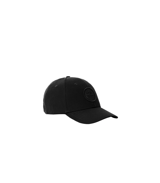 Stone Island - Cappelli - COTTON REPS NERO